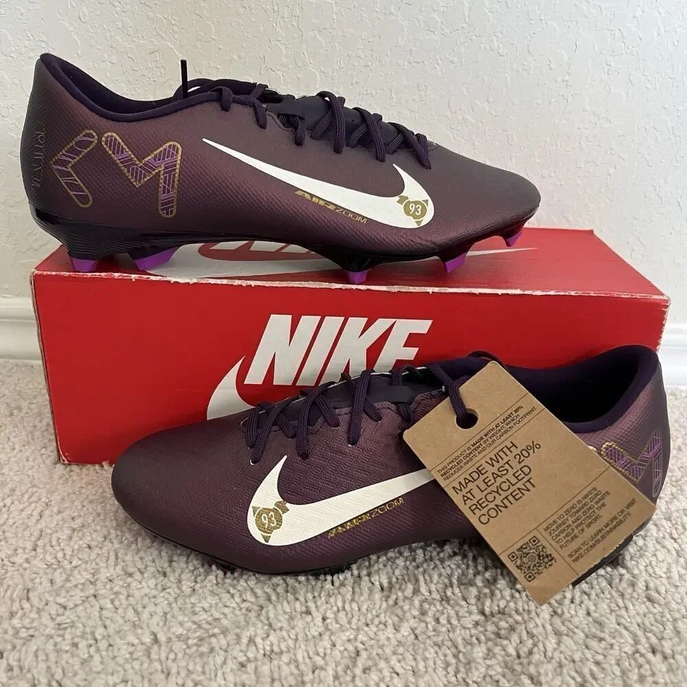 Nike Zoom Vapor 16 Academy KM FG/MG Mbappé FQ8377-500 Size 9 New